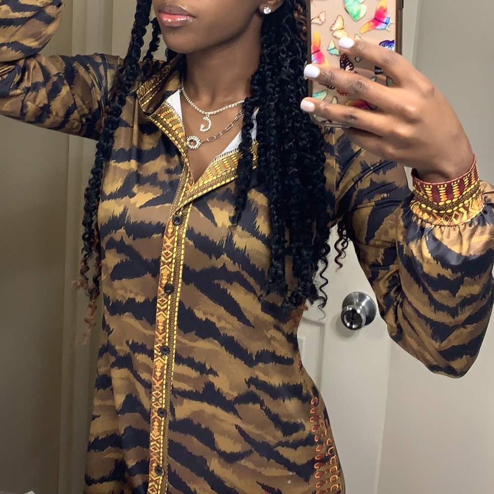 Wild print Dress
